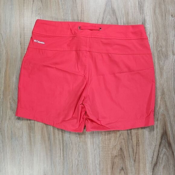 ☔️🔸️Columbia Red Omni-Shield Repellancy Shorts Size 6 - Picture 4 of 11
